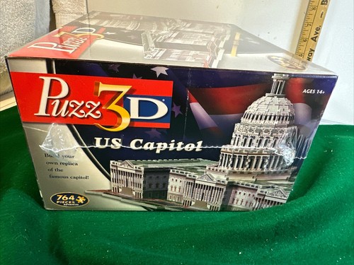 Hasbro US Capitol Replica 3D Puzzle 764 Pieces 2-1/2 Feet Wide, Advanced Puzz3D - Picture 5 of 7