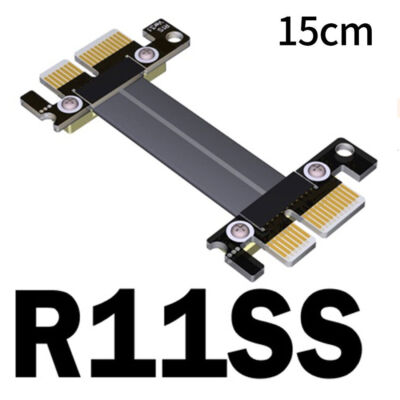 PCI-E 3.0 Extension Cable x1 Male to Male Female to Female Signal Exchange Cord