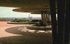 Postcard OH Cincinnati Bellevue Hill Park Shelter Posted 1968 Vintage PC K2633