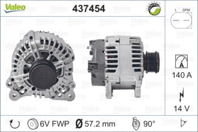 Valeo 437454 Alternator for sale online | eBay