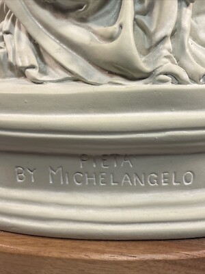 Pieta By Michelangelo From Austin Production 1968 Sculpture On