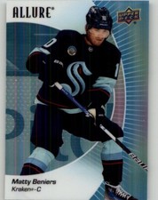 2023-24 Upper Deck Allure Matty Beniers #56 Seattle Kraken