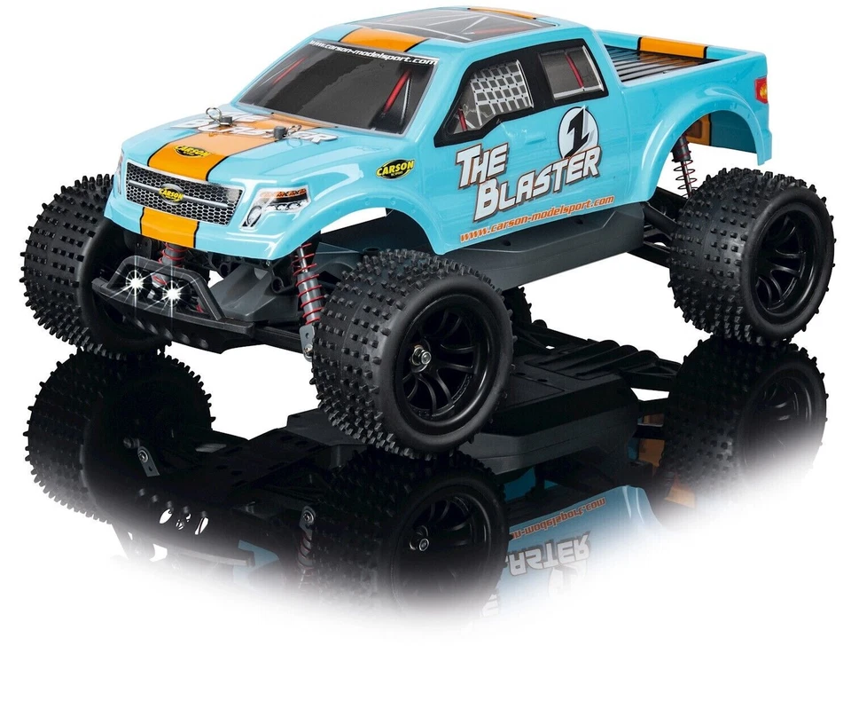 Carson 500404144 1:10 The Blaster FE 2.4G 100% RTR Truggy Monstertruck - Bild 2 von 4