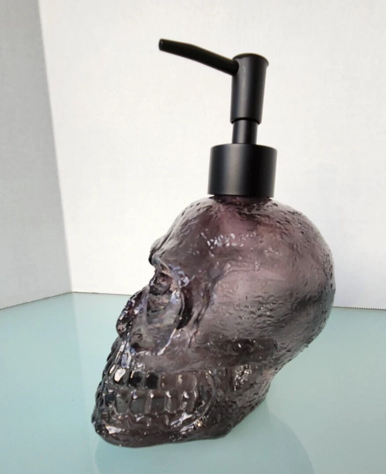 Avanti Wilson Skull with Light Lotion Pump Halloween Decor New - Image 2 of 4