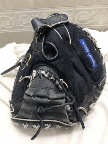 Wilson A2500 Large Handed Fully Broken In 33" Baseball Catchers Mitt Right Throw - Bild 11 von 12