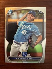 2023 Bowman Draft - Chrome #BDC-161 Coleman Picard (RC) Royals