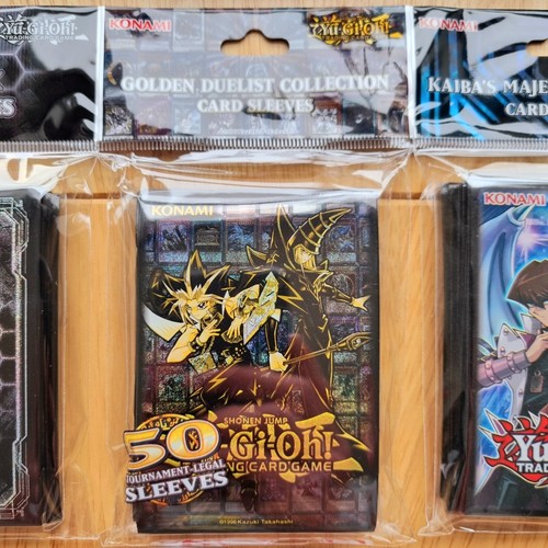 YuGiOh! | Selección de fundas para tarjetas | Mangas 50-70 | Totalmente nuevas y selladas | Konami - Imagen 20 de 23