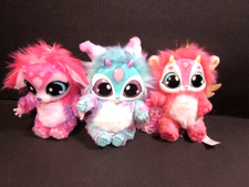 Magic Mixies Magical Misting Interactive Pet Pink Plush Blue Purple Lot 3 Works 
