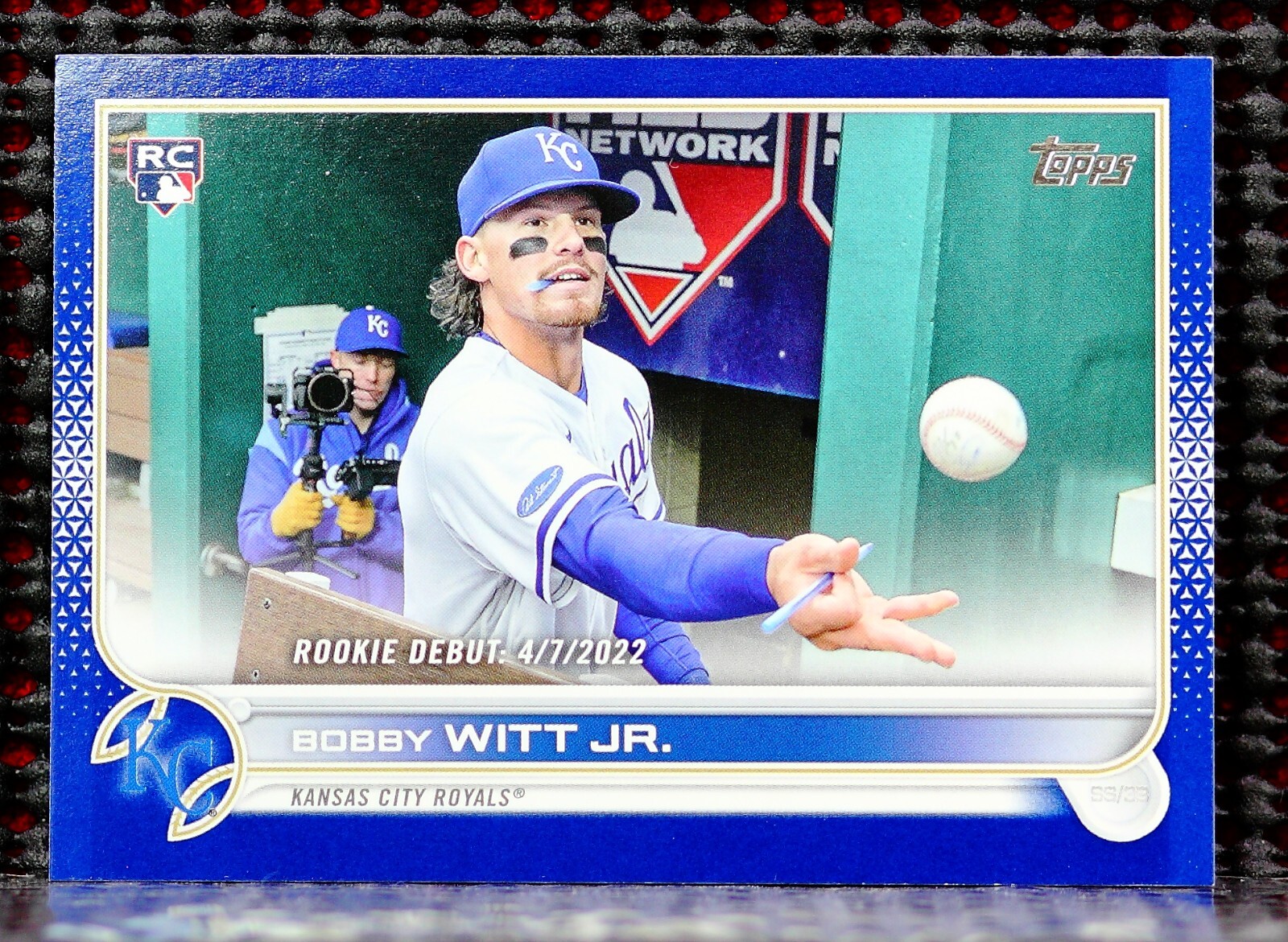 BOBBY WITT JR. - 2022 TOPPS UPDATE ROYAL BLUE #US187