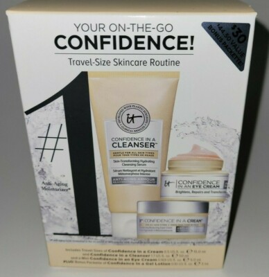IT COSMETICS Your On-The-Go Confidence! Skincare Value Set ($43 Value)