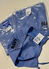 Landau Unisex Medical Scrub Set Top  Pant New With Tags SML Navy Medicine 