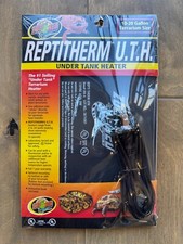 Zoo Med ReptiTherm U.T.H. Under Tank Heater RH-4 Small 10-20 gal 6" x 8" B2 NEW