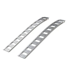 YUTRAX 90” Heavy-Duty Arched Ramps, High-Strength Aluminum, 3000 lb. Capacity