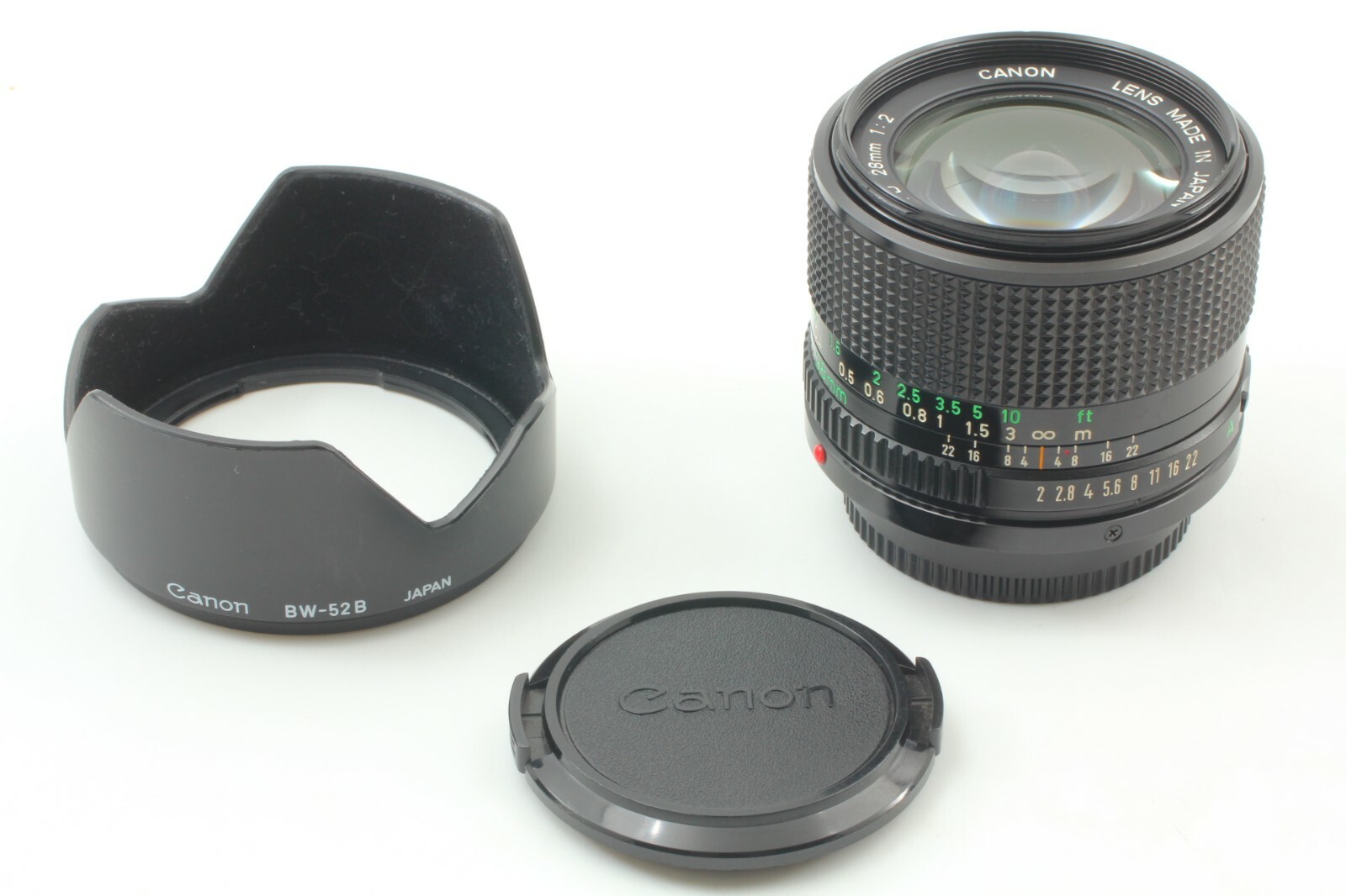 Canon Lens New FD 28mm f2.8 Very Good Condition wide angle prime lens