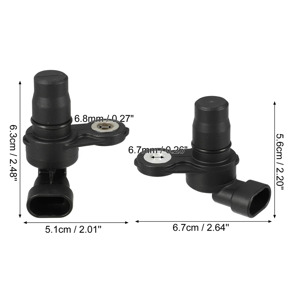 1 par de sensores de posición del árbol de levas del motor de coche n.º 12576519/12584516 para Hummer H3  Foto 3 de 4