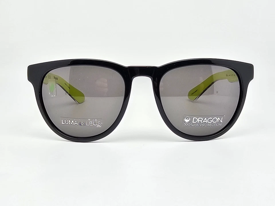 Dragon The Alliance KAJ LL 001 Black Yellow Splatter Frame Grey Lens Sunglasses - Image 2 of 4