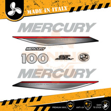 Decalcomania Adesivi Motore Fuoribordo Mercury 100Cv FourStroke Command Thrust B