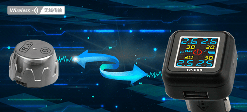 Wireless TPMS Car Tire Pressure Sensor Tyre Monitoring Indicator Valve - Picture 2 of 7