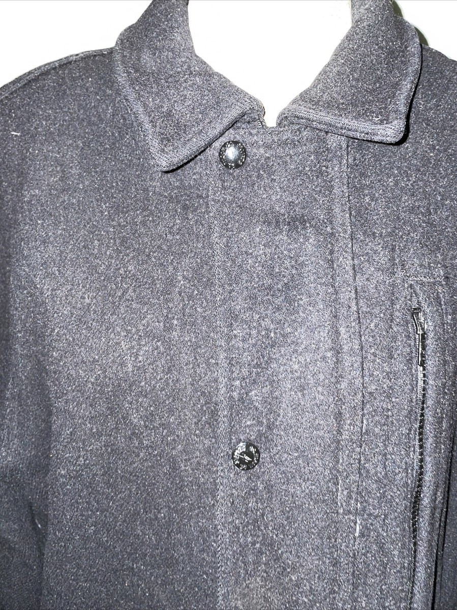Filson Garment 100% virgin wool jacket men size M black (0557) | eBay