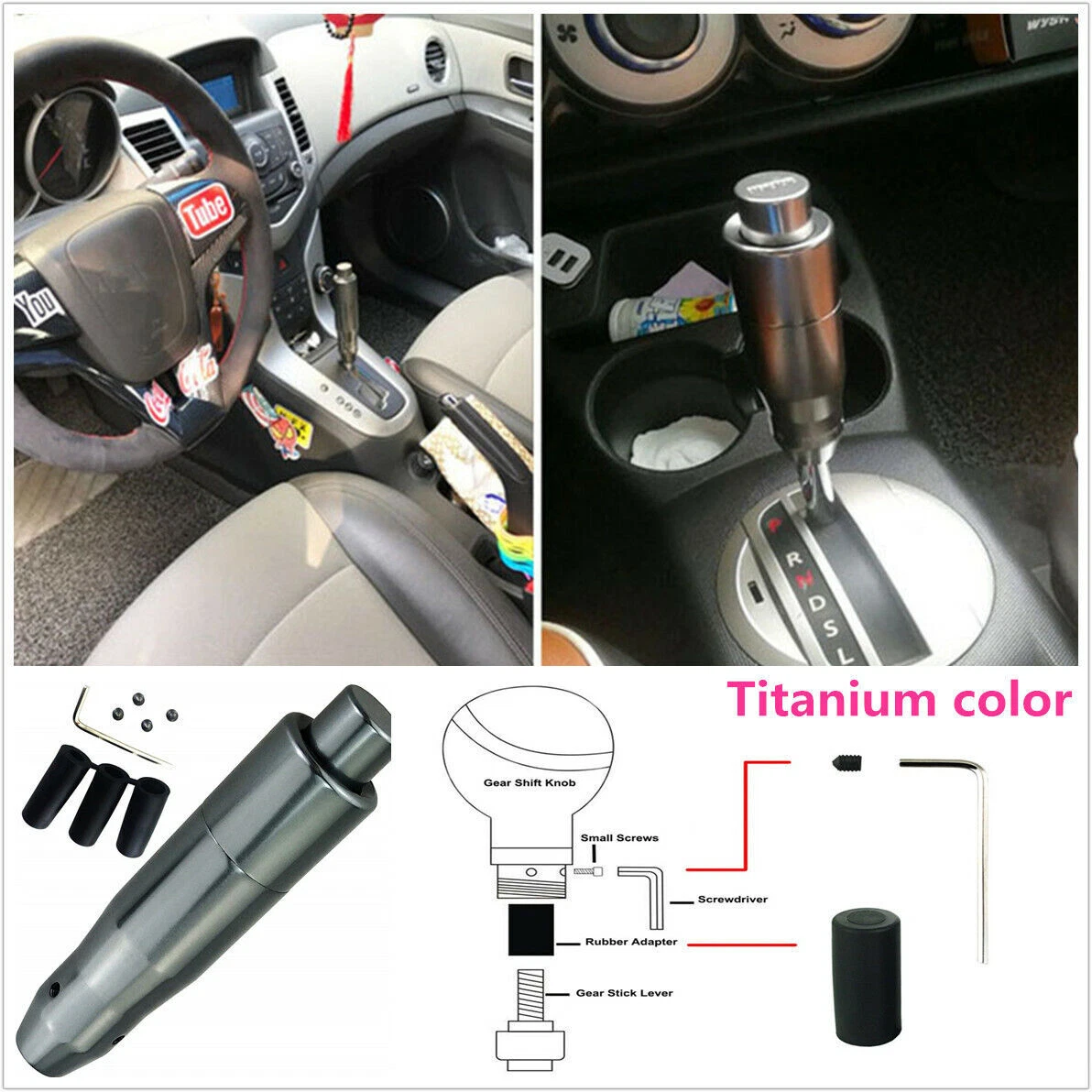 1pc Universal Auto Schaltknauf Abdeckung Atmungsaktive Getriebe Stick Shift  Griff Kopf Abdeckung Dekoration Zubehör Meisten Automobil Fahrzeuge - Auto  - Temu Austria