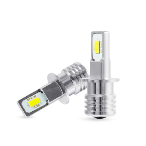2PCS H3 LED HEADLIGHT CONVERSION CAR BULBS KIT 3000K XENON FOG Lamp Bulbs Yellow - Picture 2 of 12