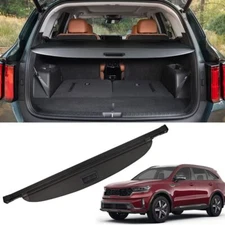 Cargo Cover for KIA Sorento 2021 2022 2023 2024 2025 2026 Rear Trunk Accessory
