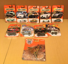 Matchbox Lot Cars Trucks Porsche Alpha Romeo  Sky Buster Nib Vintage 10 