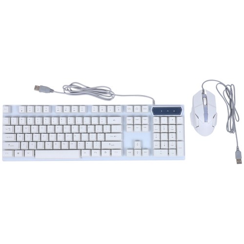 Tastatur- Und Mausset Büro Computertastatur Mit Hintergrundbeleuchtung - Bild 11 von 12