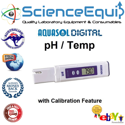 Digital PH Meter One Point Manual Calibration, AQUASOL Accurate PH
