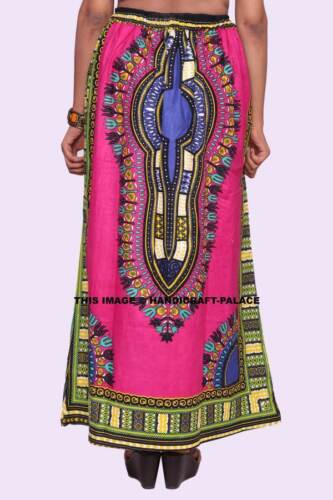 African Printed New Dashiki Maxi Skirt High Waist Maxi Women Clothing Long Skirt - Picture 5 of 49
