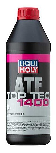 Liqui Moly CVT Top Tec ATF 1400 Automatic Transmission Fluid 3662 1 L