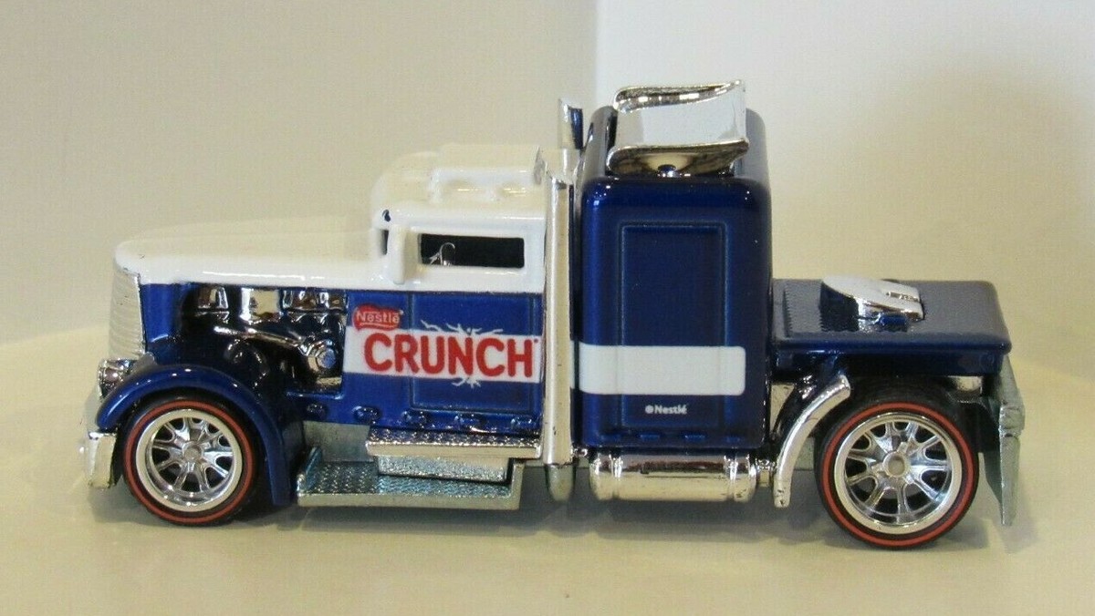 Hot Wheels 2016 Nestle Crunch Convoy Custom Semi Cab Redline Real