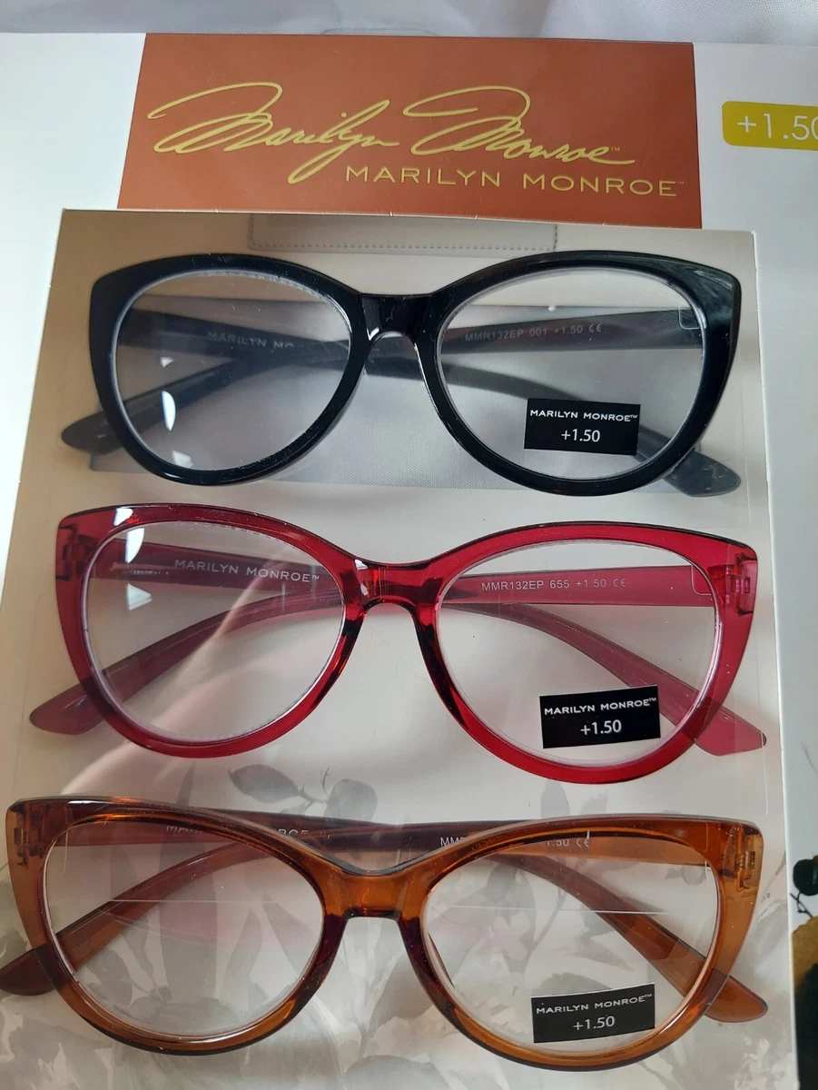 Marilyn monroe sales cat eye glasses
