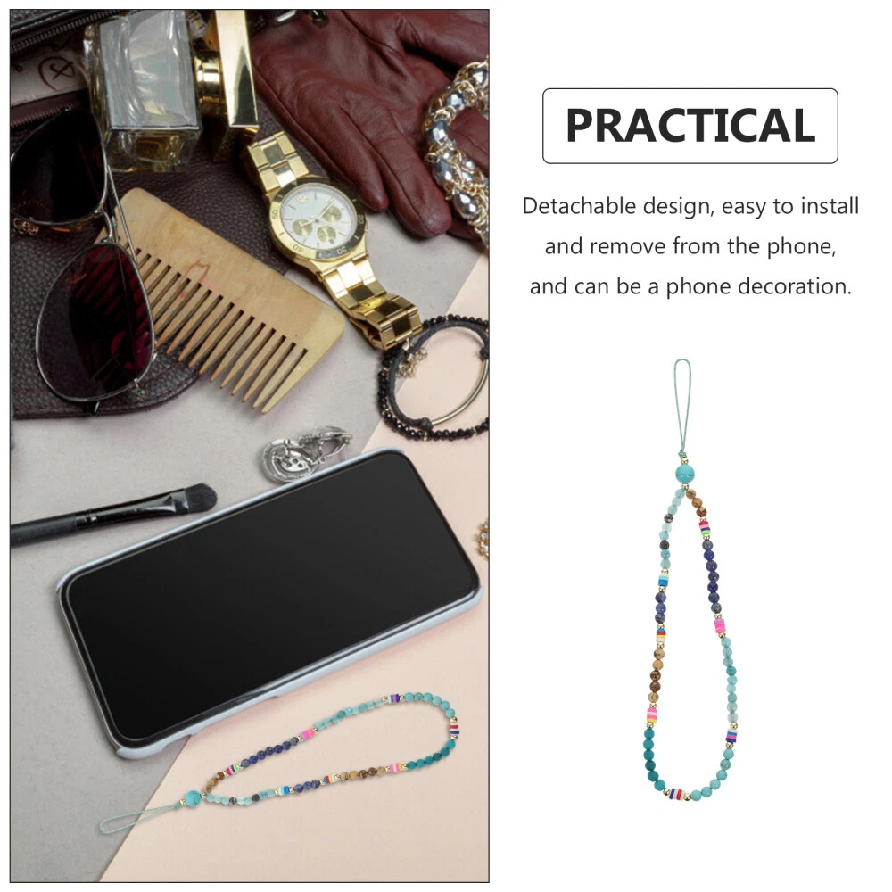 Phone Case Charm Cell Lanyard Ethnic Chain Decoration Wristbands