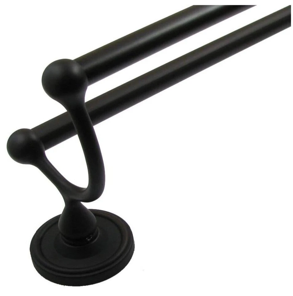 Rusticware Midtowne Double Porte-Serviettes 8222ORB Bronze Foncé - Photo 1/1
