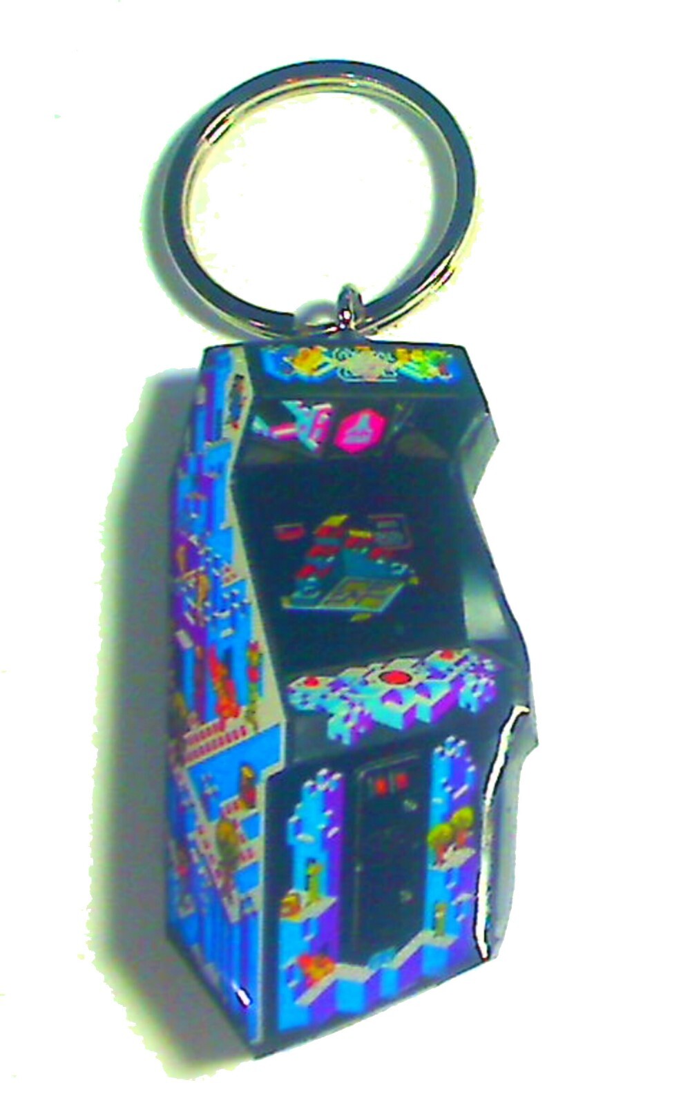 Crystal Castles Arcade Cabinet Keychain