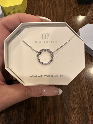 BP Necklace "Not Likie The Rest" RBP7058 Cubic Zirconia Sterling Silver