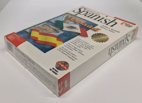 Multimedia Windows Spanish Pro One PC CD-ROM IBM Windows 95 3.1 New In Box - Picture 3 of 6