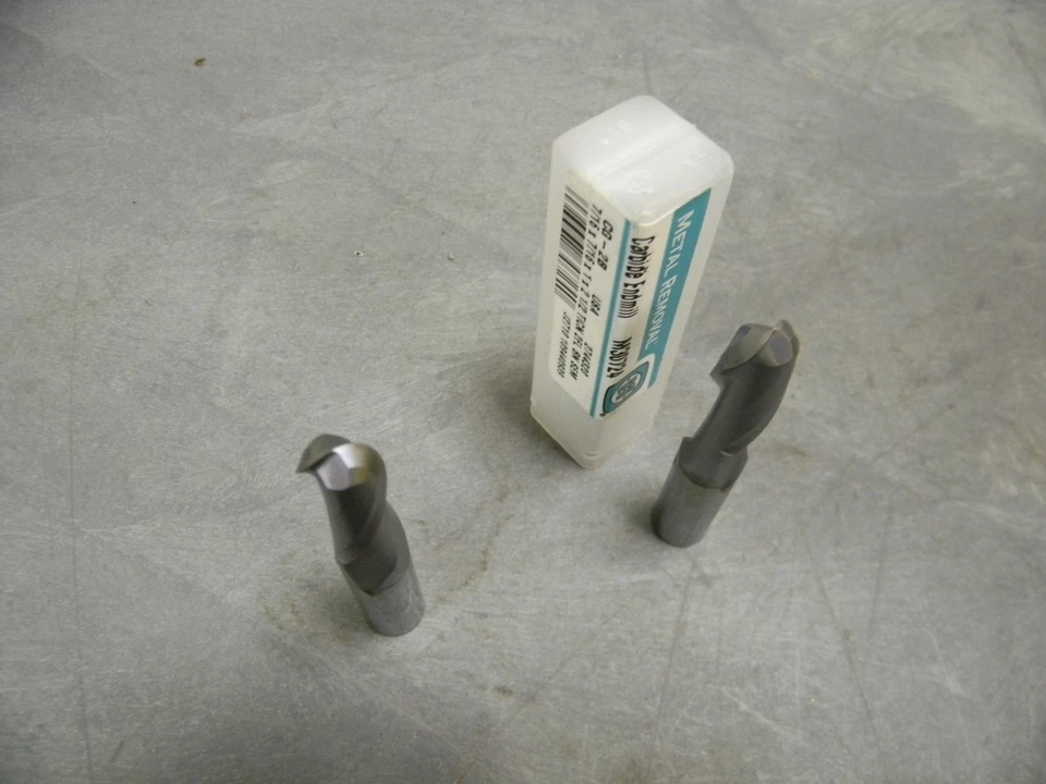 Metal Removal Ball End Mill 7/16" x 1" x 2-1/2" 2F Carb TiCN M30724 - Image 2 of 4