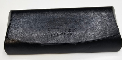 Stepper Eyewear Black Hard Shell Eyeglasses Sunglasses Protective Case