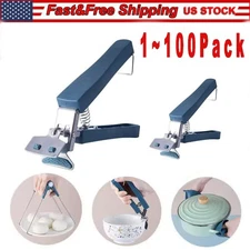 NEW Gripper Clip Moving Hot Plate Bowls Food Out for Pot Microwave Oven US Lot