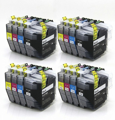 16 Drucker Tintenpatronen CMYK für Brother MFC-J5335DW J5930DW J6530DW LC3219 XL