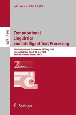 Computational Linguistics and Intelligent Text Processing - 9783031238031