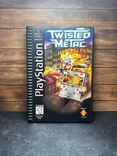 Sony Twisted Metal PlayStation 1 PS1 Long Box Game