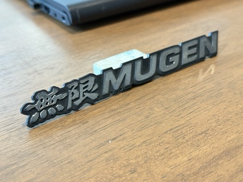 JDM Mugen Emblem Japan For Spoiler And Grill Honda Civic Integra 150mm X 15mm - Picture 2 of 8