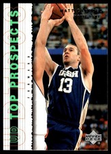 Matt Carroll 2003 UD Top Prospects #33 Notre Dame Fighting Irish NBA READ