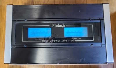 McIntosh MC431M Car Audio Power 4-Channel Amplifier Working