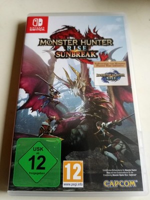 Nintendo Switch Monster Hunter Rise + Sunbreak In OVP Neuwertig Sehr Gut