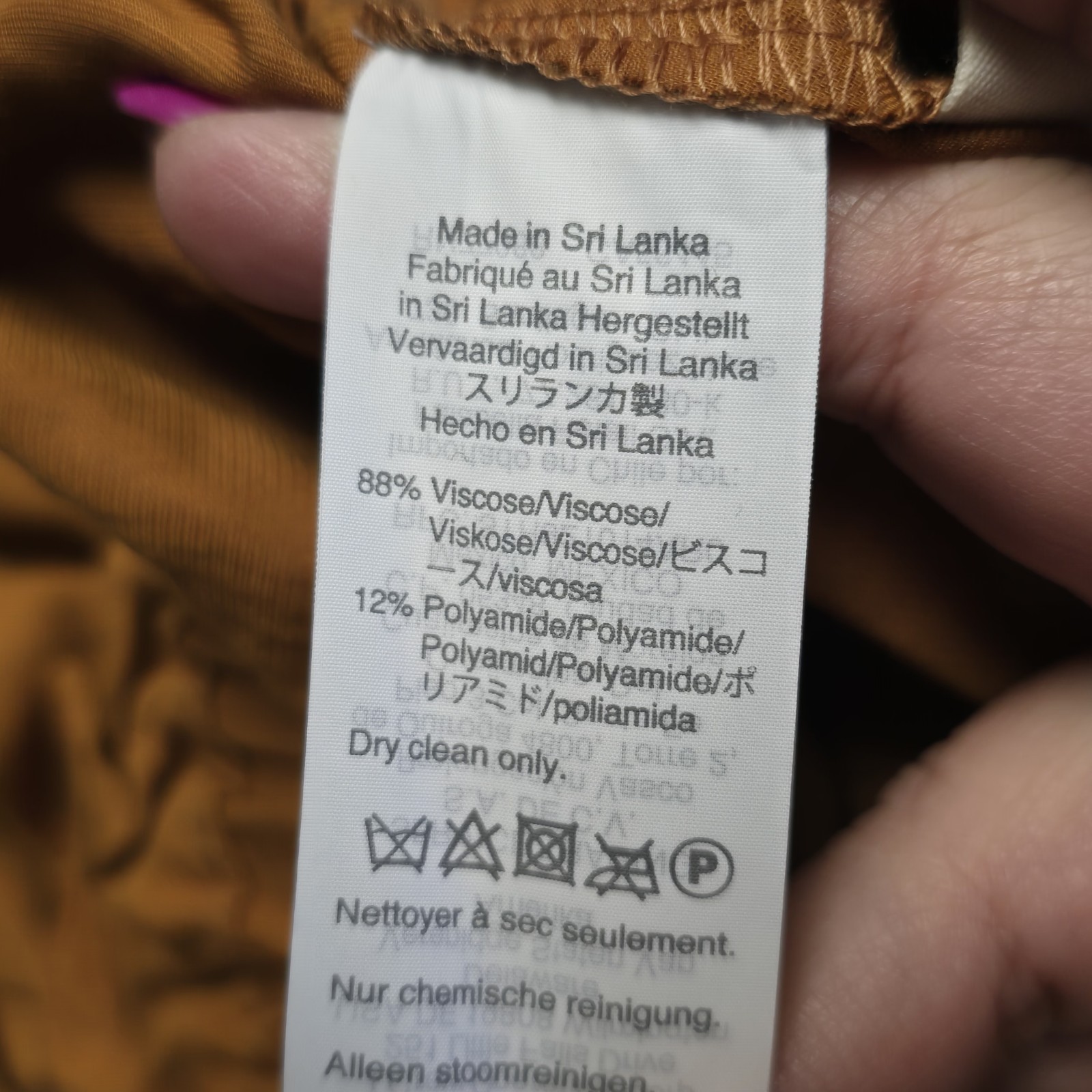 Madewell Pants Dunaway Paperbag Ankle Tie Waist Belted High Rise Burnt Orange M