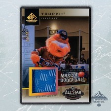 2022-23 SP Game Used YOUPPI! Mascot Dodgeball /25 #DB-16 Montreal Canadiens